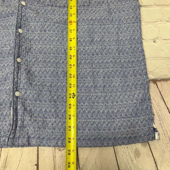 The Stronghold Men Short Sleeve Button Shirt Top XL X-Large Regular Fit D038 -27 - Picture 4 of 14